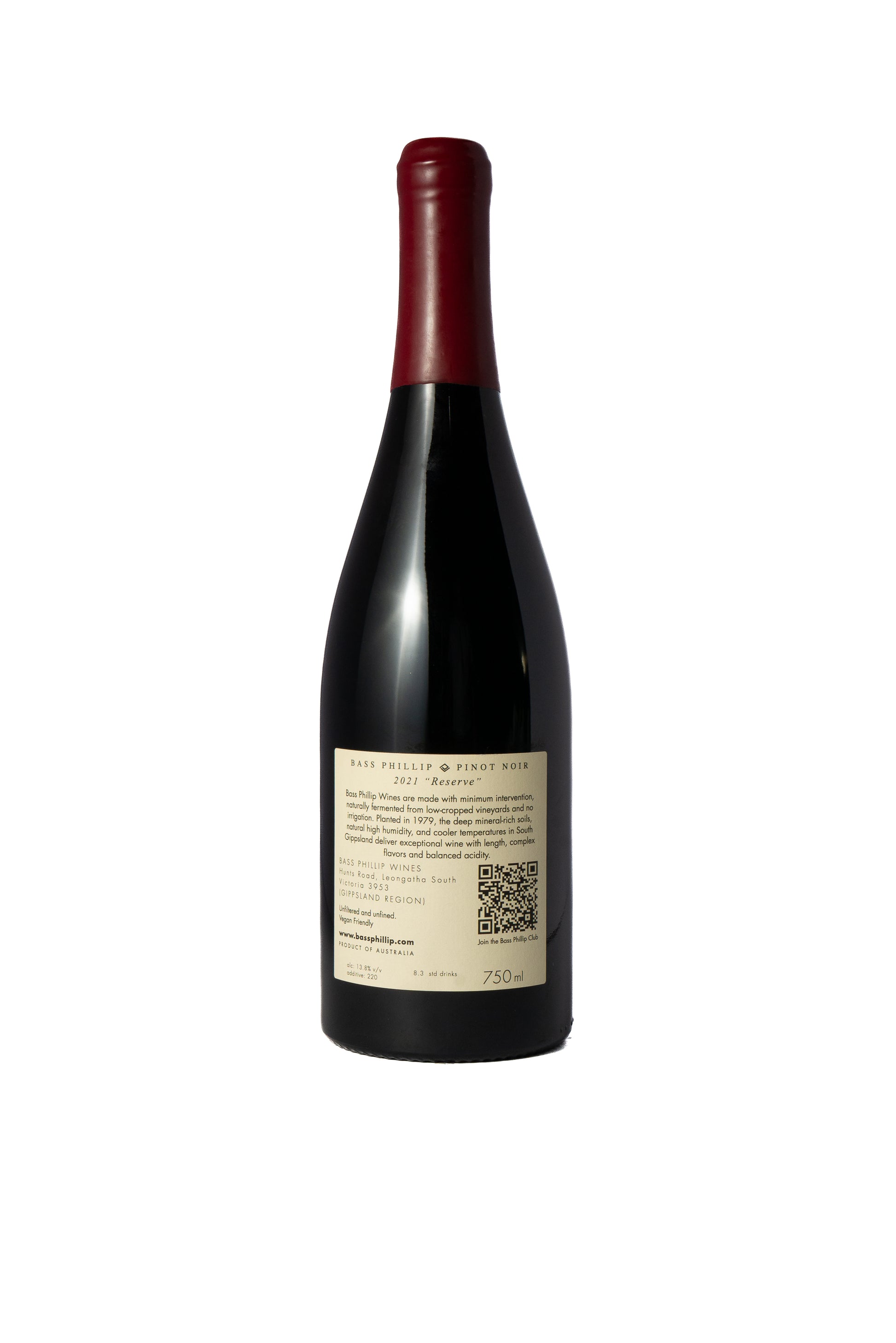 Bass Phillip 'Reserve' Pinot Noir 2021-Heritage Wine Store Perth CBD Bottleshop