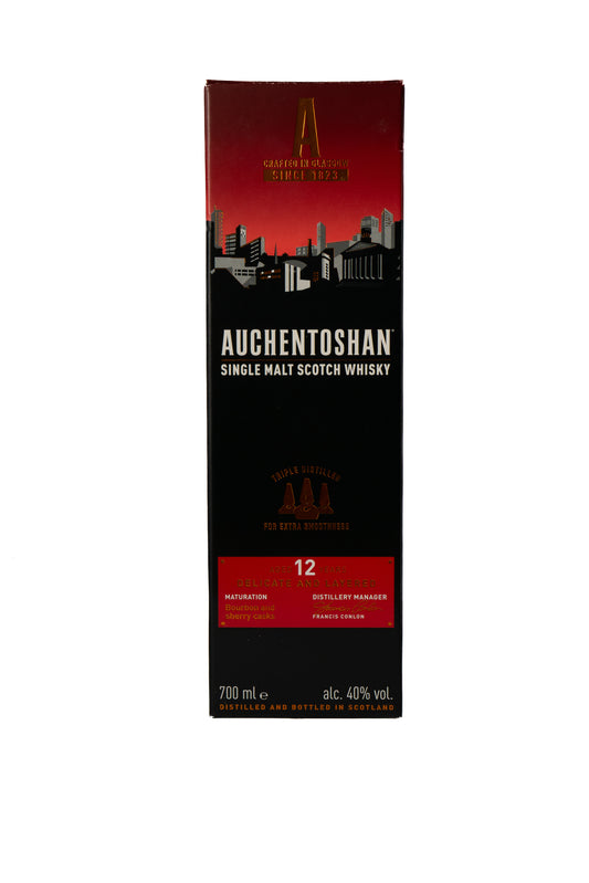 Auchentoshan 12YO Single Malt Scotch Whisky - Gift Box-Heritage Wine Store Perth CBD Bottleshop