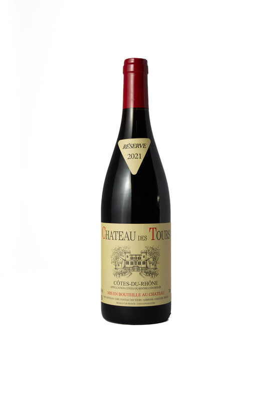 Chateau des Tours Cotes du Rhone Rouge 2021-Heritage Wine Store Perth CBD Bottleshop