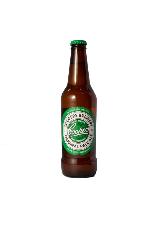 Coopers Original Pale Ale Bottle 375ml-Heritage Wine Store Perth CBD Bottleshop