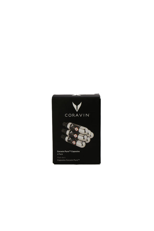 Coravin Pure Argon Capsules Six Pack-Heritage Wine Store Perth CBD Bottleshop