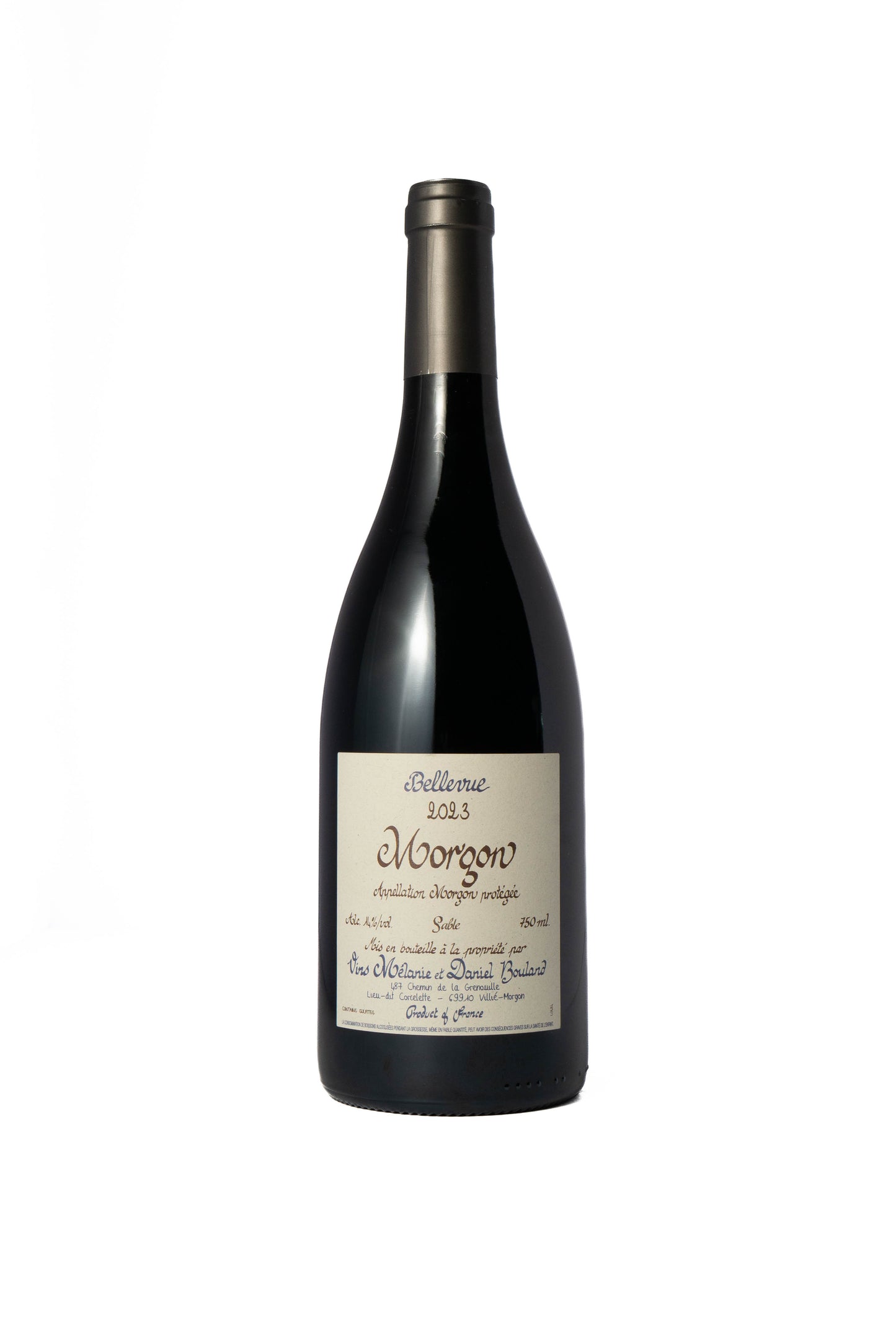 Daniel Bouland 'Bellevue Sable' Morgon 2023-Heritage Wine Store Perth CBD Bottleshop