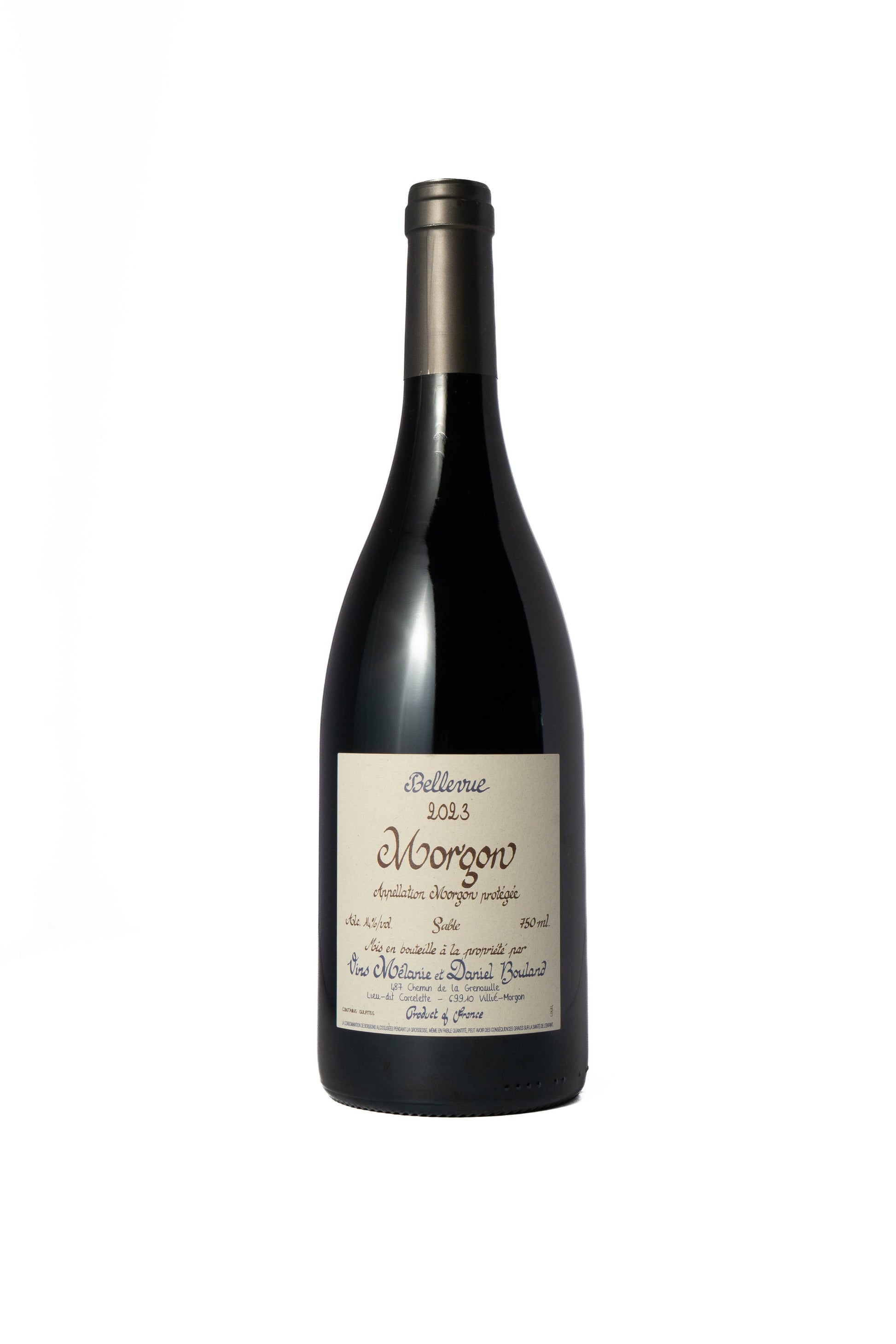 Daniel Bouland 'Bellevue Sable' Morgon 2023-Heritage Wine Store Perth CBD Bottleshop