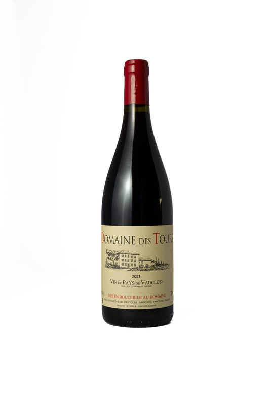 Domaine des Tours Vin de Pays Vaucluse Rouge 2021-Heritage Wine Store Perth CBD Bottleshop