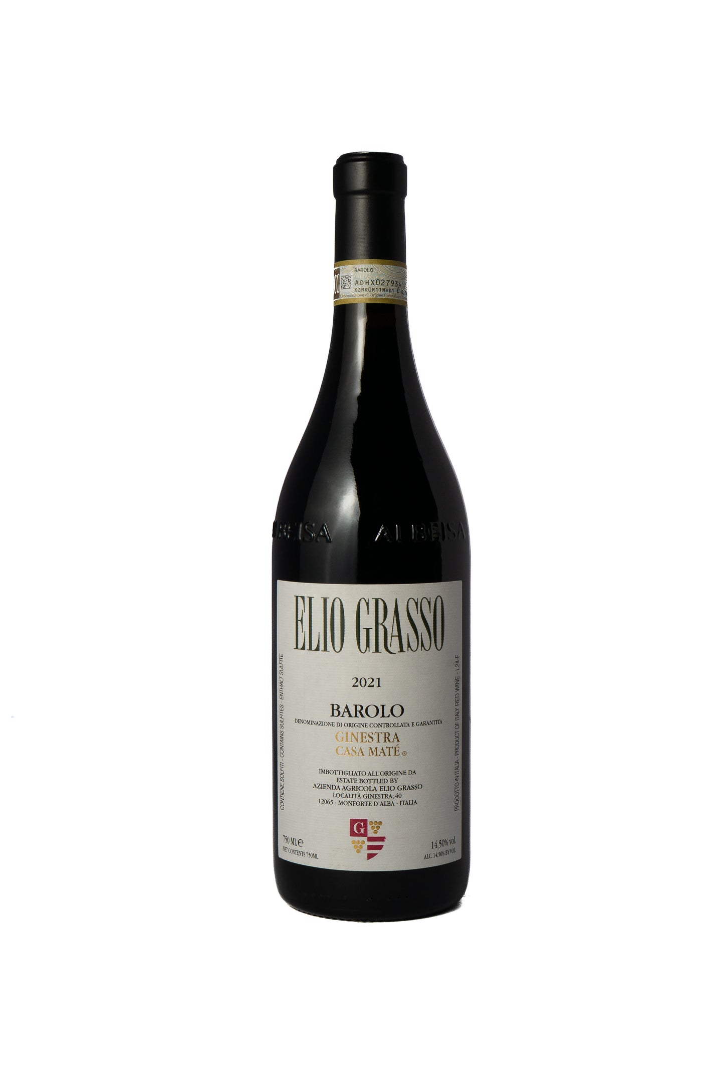 Elio Grasso 'Ginestra-Casa Mate' Barolo 2021-Heritage Wine Store Perth CBD Bottleshop
