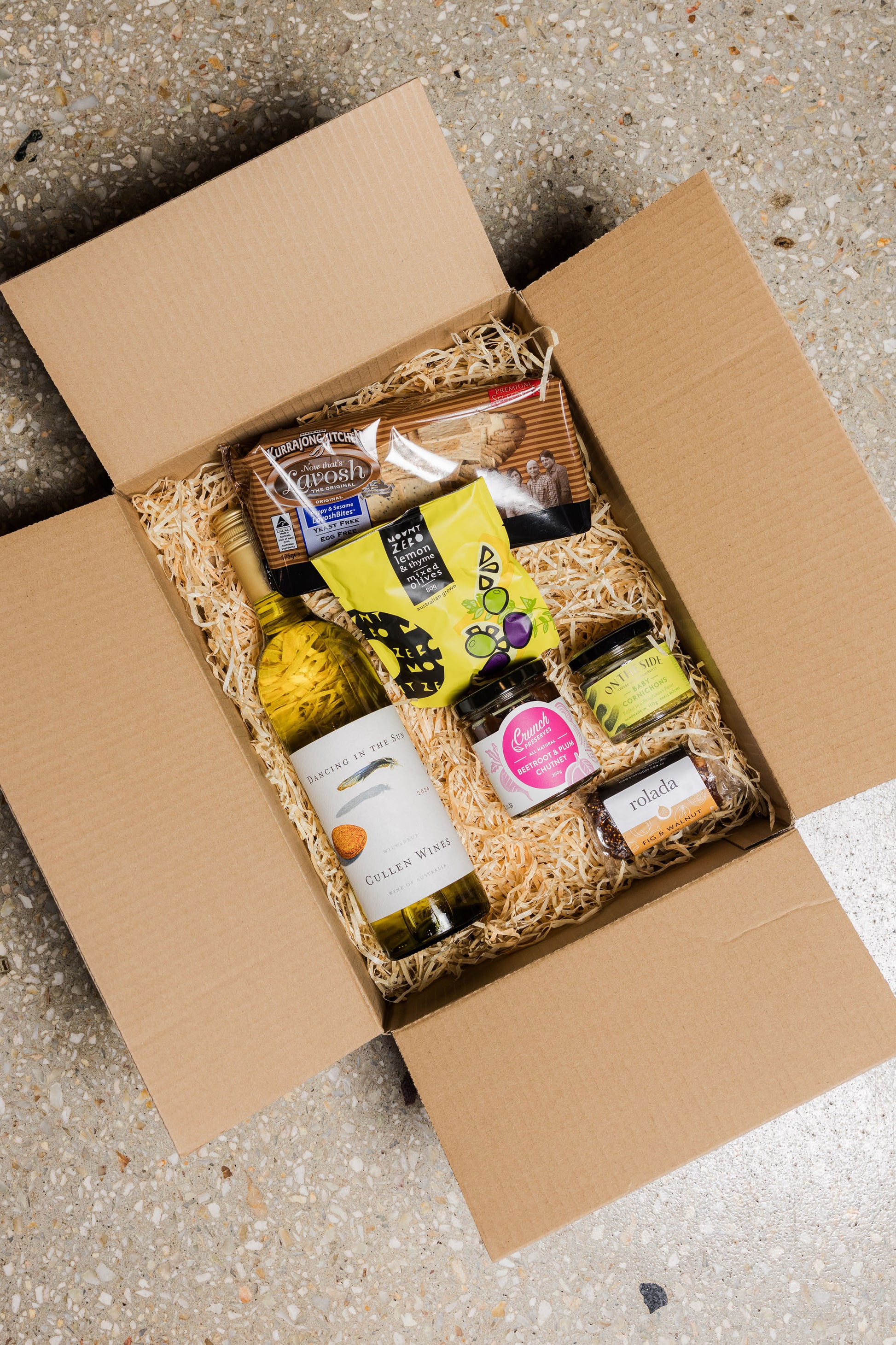 Everything But The Cheese + Cullen 'Dancing In The Sun' SBS - Christmas Gift Hamper-Heritage Wine Store Perth CBD Bottleshop