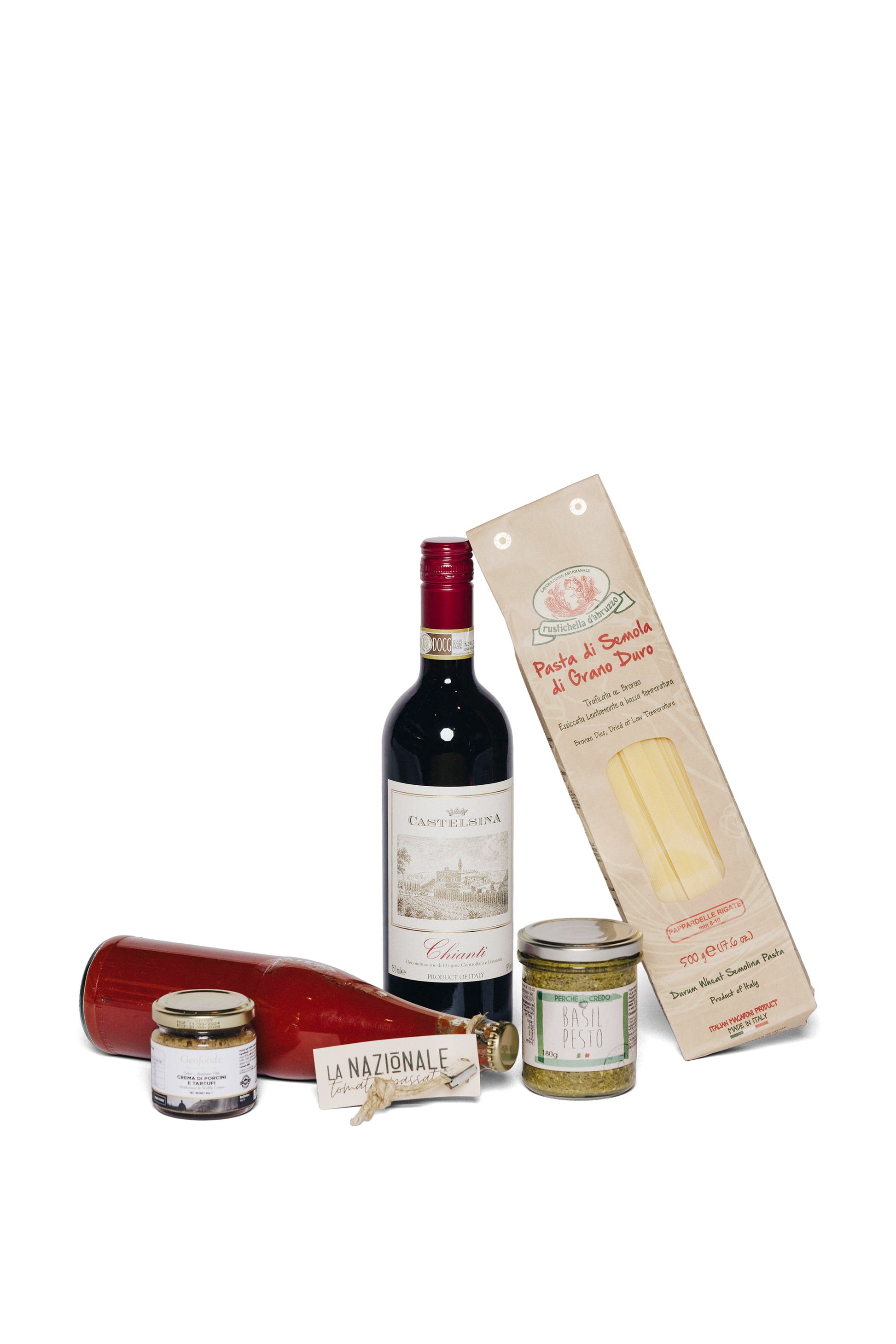 Italian Pasta Night + Castelsina Chianti - Christmas Gift Hamper-Heritage Wine Store Perth CBD Bottleshop