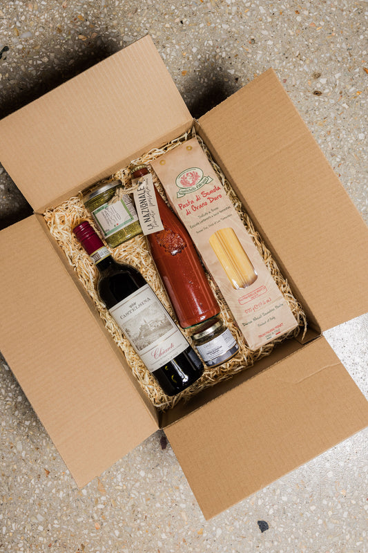 Italian Pasta Night + Castelsina Chianti - Christmas Gift Hamper-Heritage Wine Store Perth CBD Bottleshop