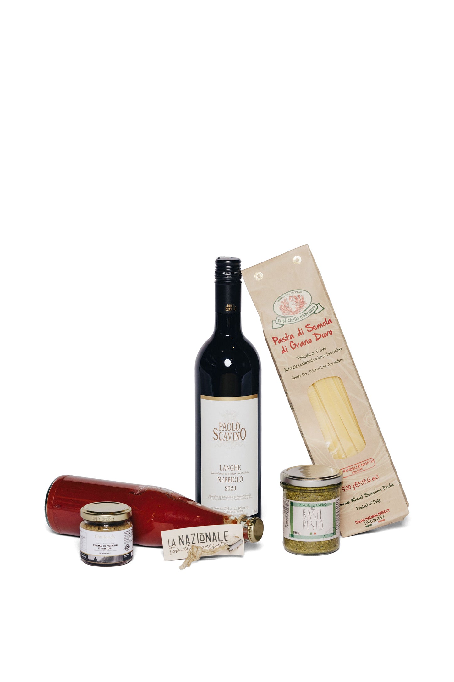 Italian Pasta Night + Paolo Scavino Nebbiolo - Christmas Gift Hamper-Heritage Wine Store Perth CBD Bottleshop