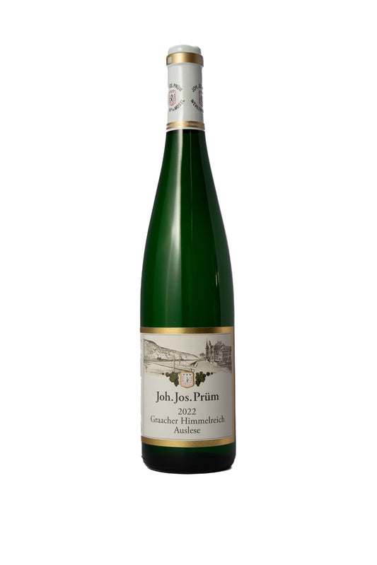 Joh. Jos. Prum 'Graacher Himmelreich' Auslese Riesling 2022-Heritage Wine Store Perth CBD Bottleshop