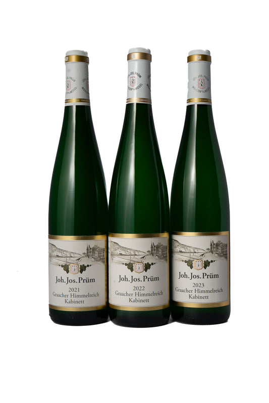 Joh. Jos. Prum 'Graacher Himmelreich' Kabinett Riesling Vertical - 3 Pack-Heritage Wine Store Perth CBD Bottleshop
