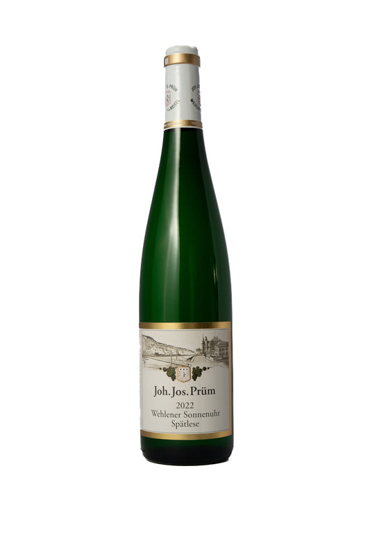 Joh. Jos. Prum 'Wehlener Sonnenuhr' Spatlese Riesling 2022-Heritage Wine Store Perth CBD Bottleshop