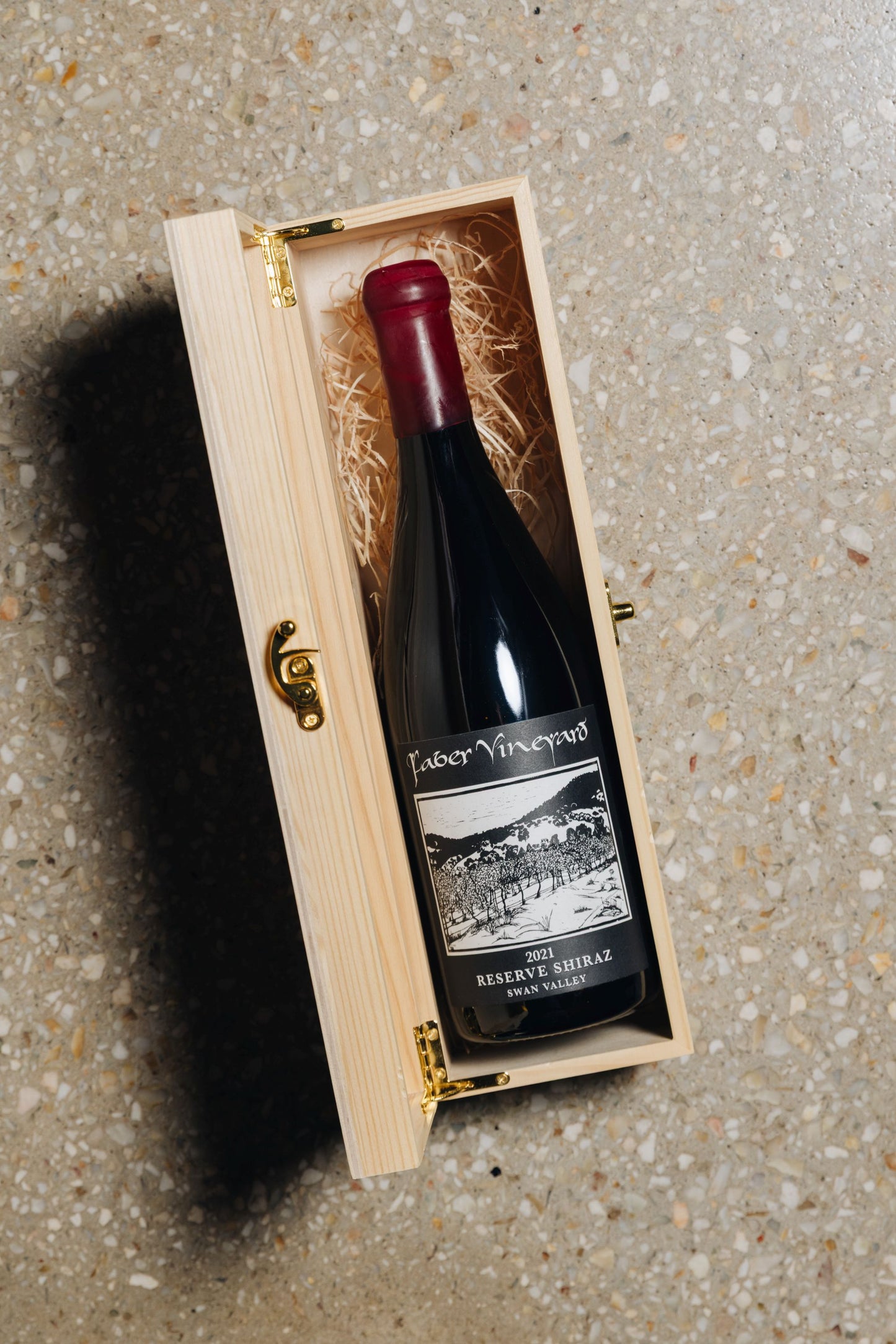Wooden Wine Gift Box - Single Bottle
