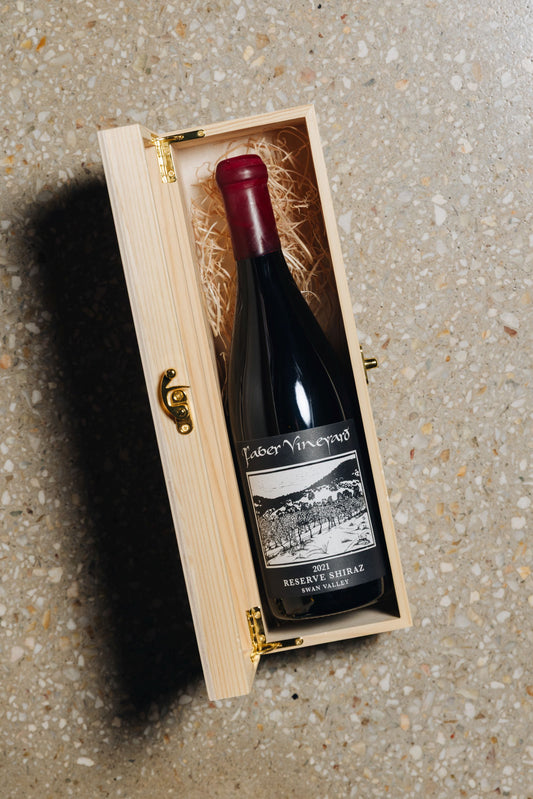 Wooden Wine Gift Box - Single Bottle