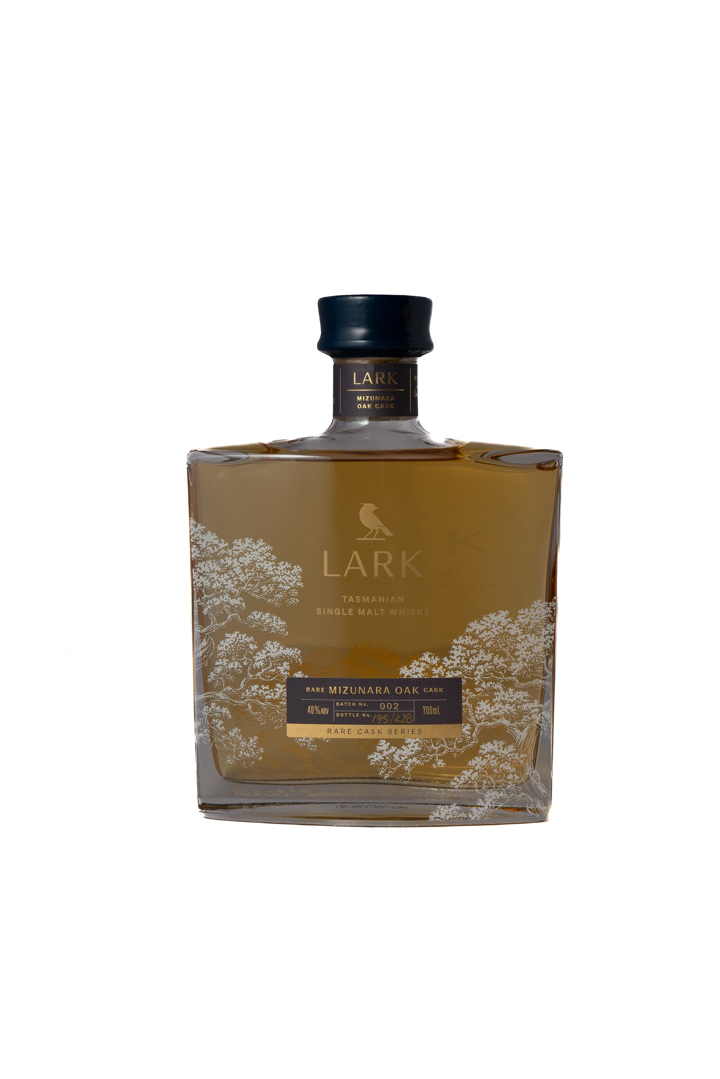 Lark 'Mizunara Oak Cask - Batch No. 2' Single Malt Australian Whisky - Gift Box-Heritage Wine Store Perth CBD Bottleshop