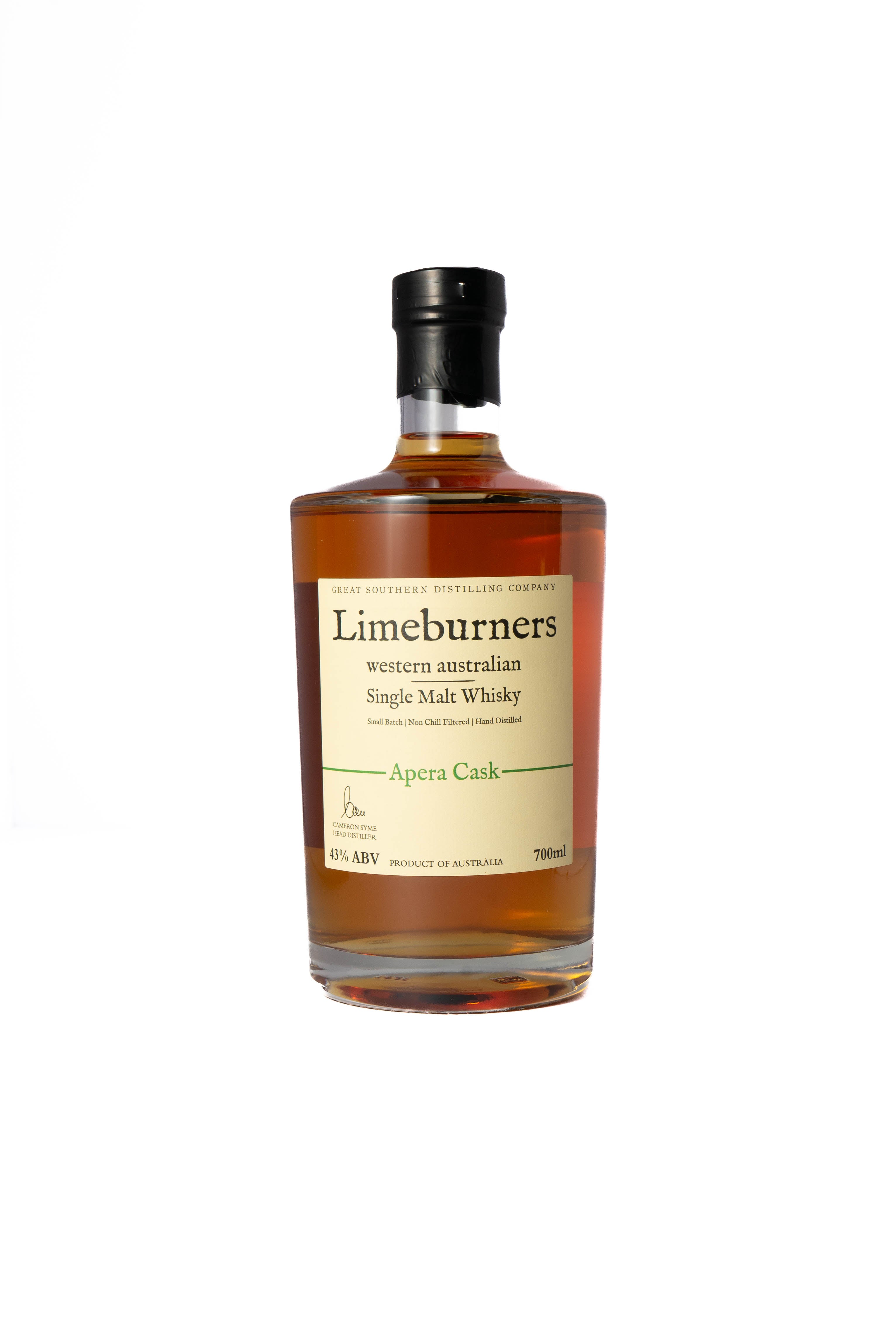 Limeburners 'Apera Cask' Single Malt Australian Whisky - The