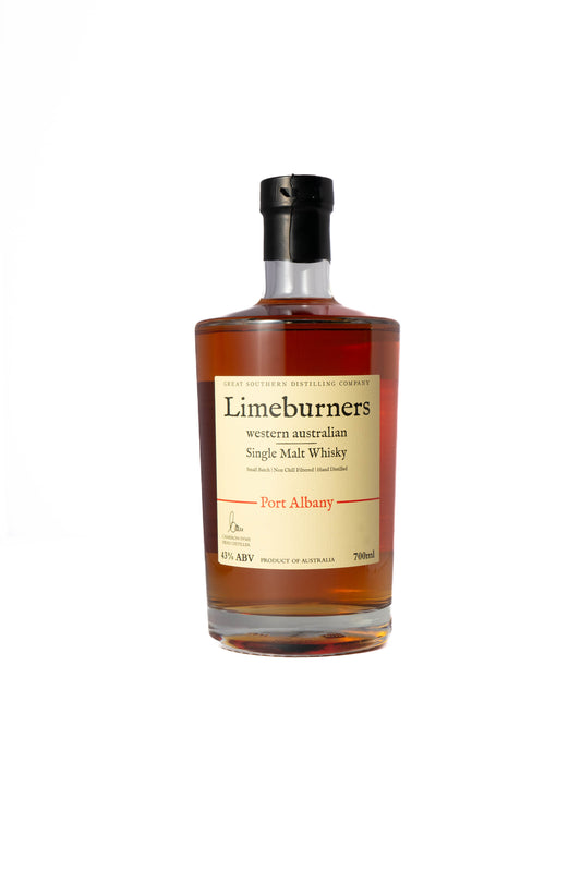 Limeburners 'Port Albany' Single Malt Australian Whisky-Heritage Wine Store Perth CBD Bottleshop