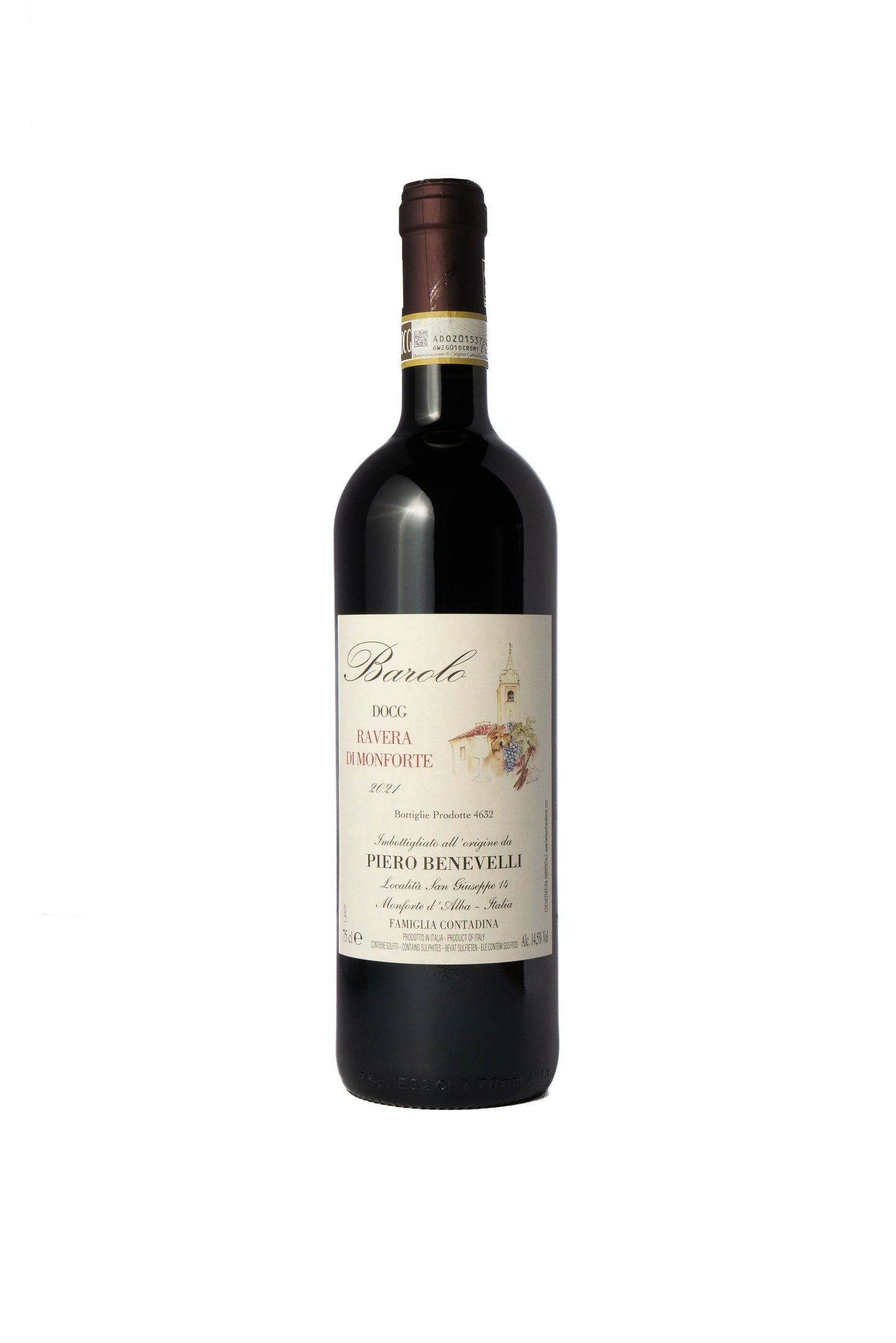 Piero Benevelli 'Ravera Di Monforte' Barolo 2021