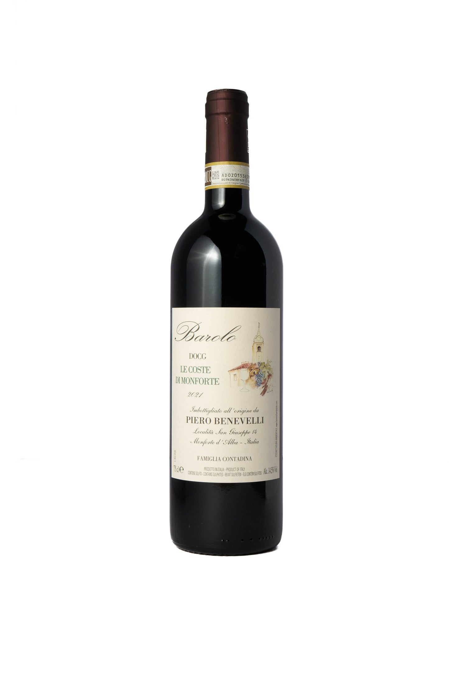 Piero Benevelli 'Le Coste di Monforte' Barolo 2021