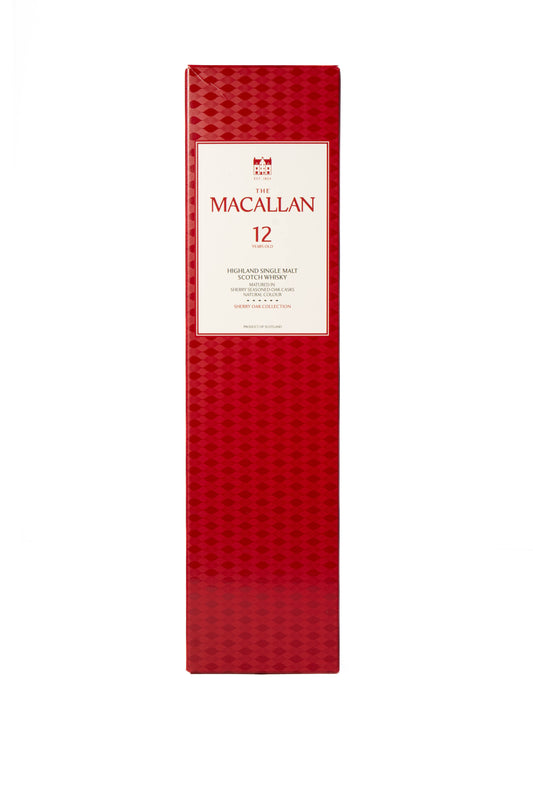 The Macallan 'Sherry Cask' 12YO Single Malt Scotch Whisky - Gift Boxed
