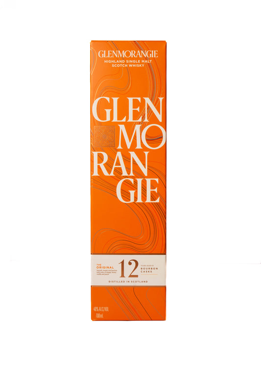 Glenmorangie 'The Original' 12YO Single Malt Scotch Whisky - Gift Boxed