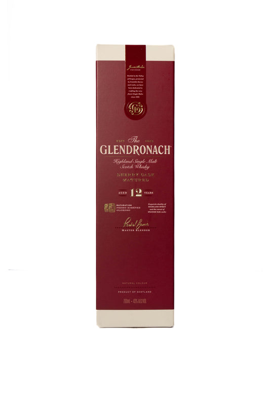 The Glendronach 12YO Single Malt Scotch Whisky - Gift Boxed