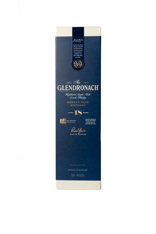 The Glendronach 18YO Single Malt Scotch Whisky - Gift Boxed