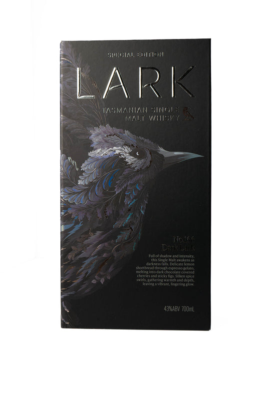 Lark 'Dark Lark' No. 166 Single Malt Australian Whisky - Gift Boxed