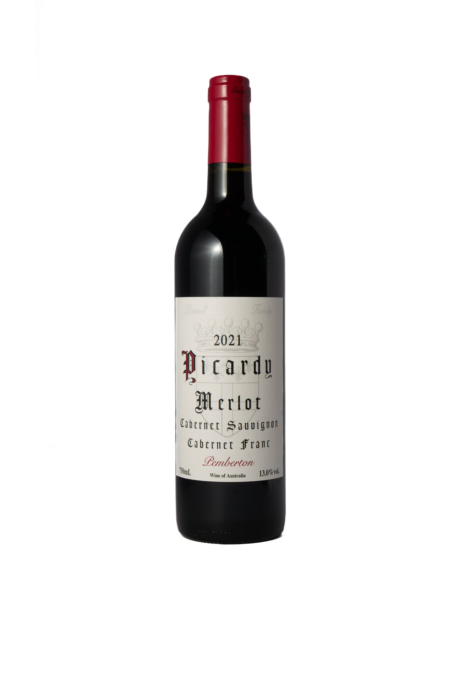 Picardy Merlot Blend 2021-Heritage Wine Store Perth CBD Bottleshop
