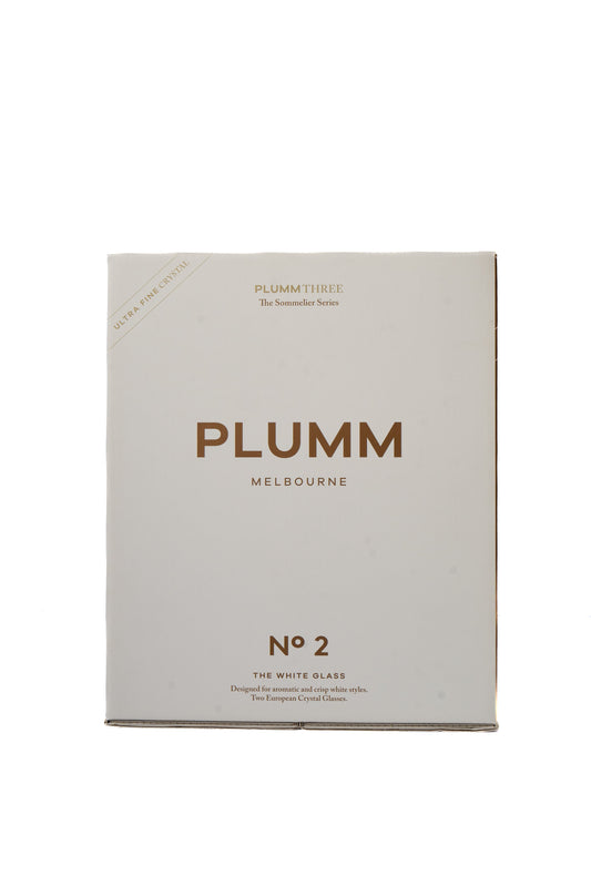 Plumm Three Aromatic White / Sparkling Glass 'No. 2' - 2 Pack-Heritage Wine Store Perth CBD Bottleshop