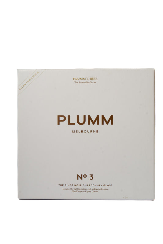 Plumm Three Pinot Noir / Chardonnay Glass 'No.3' - 2 Pack-Heritage Wine Store Perth CBD Bottleshop