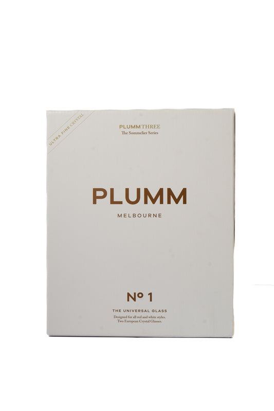 Plumm Three Universal Glass 'No. 1' - 2 Pack-Heritage Wine Store Perth CBD Bottleshop