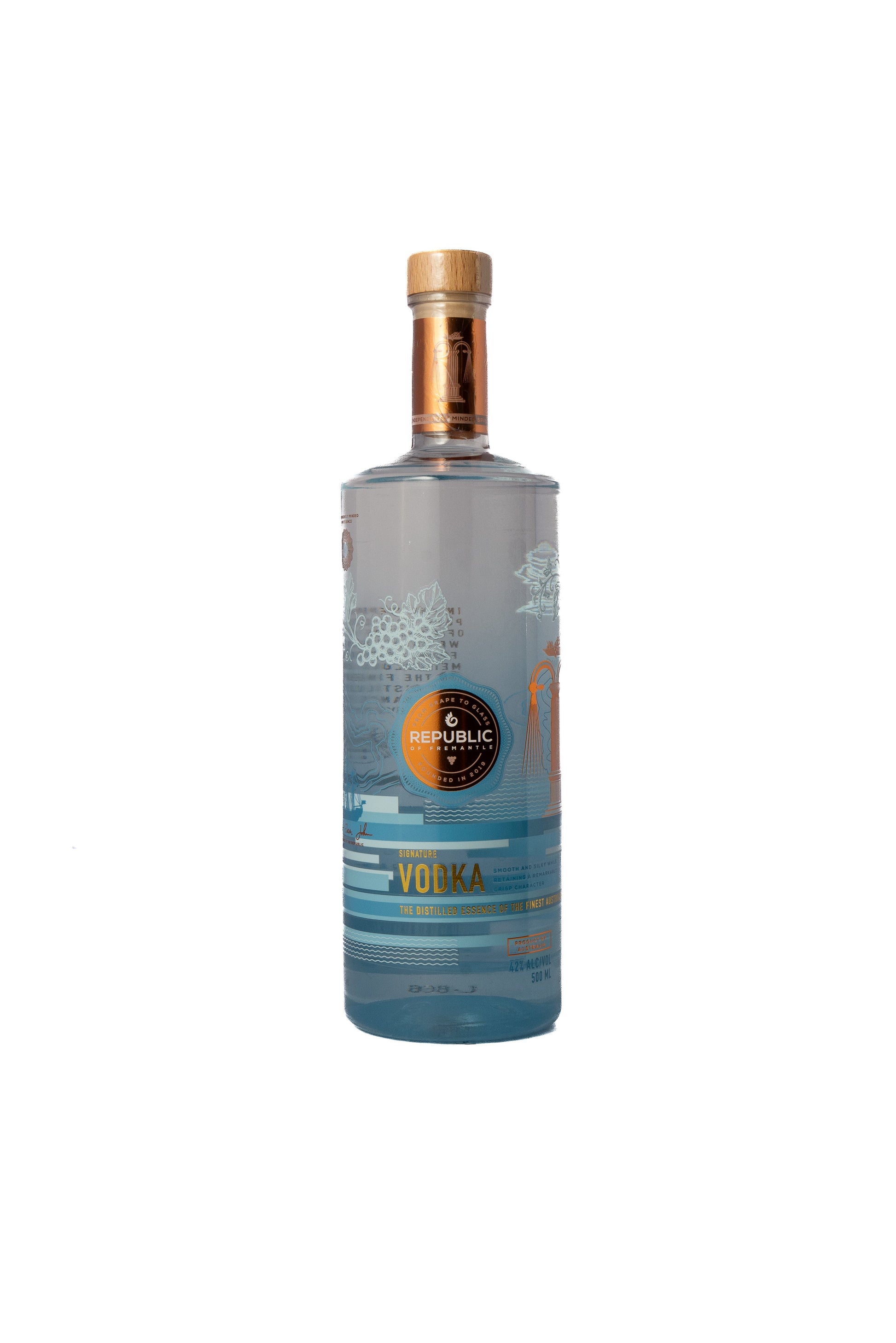 Republic of Fremantle 'Signature' Vodka-Heritage Wine Store Perth CBD Bottleshop