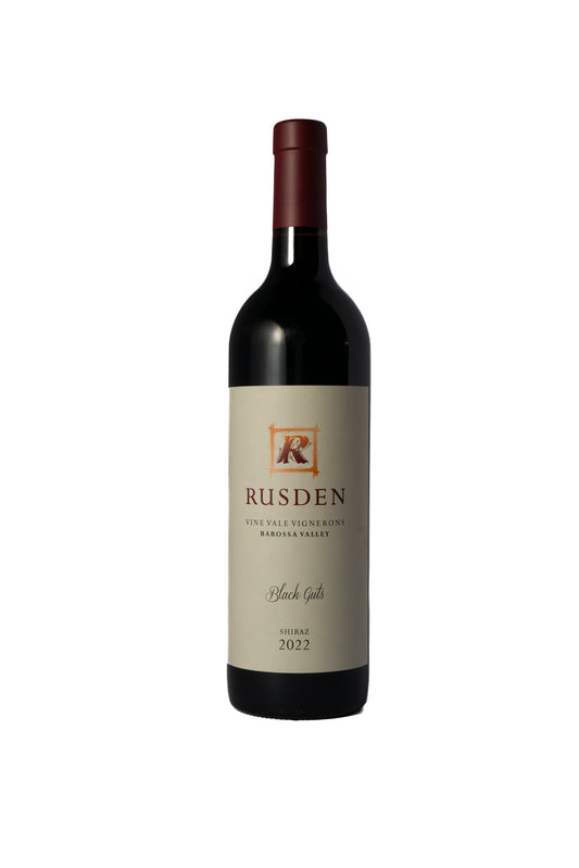 Rusden 'Black Guts' Shiraz 2022-Heritage Wine Store Perth CBD Bottleshop