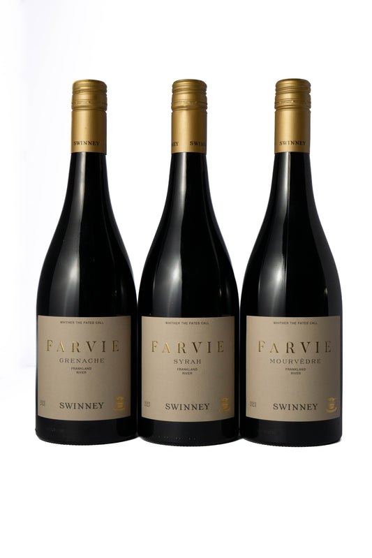 Swinney 'Farvie' 2023 Releases - 3 Pack Wooden Box-Heritage Wine Store Perth CBD Bottleshop