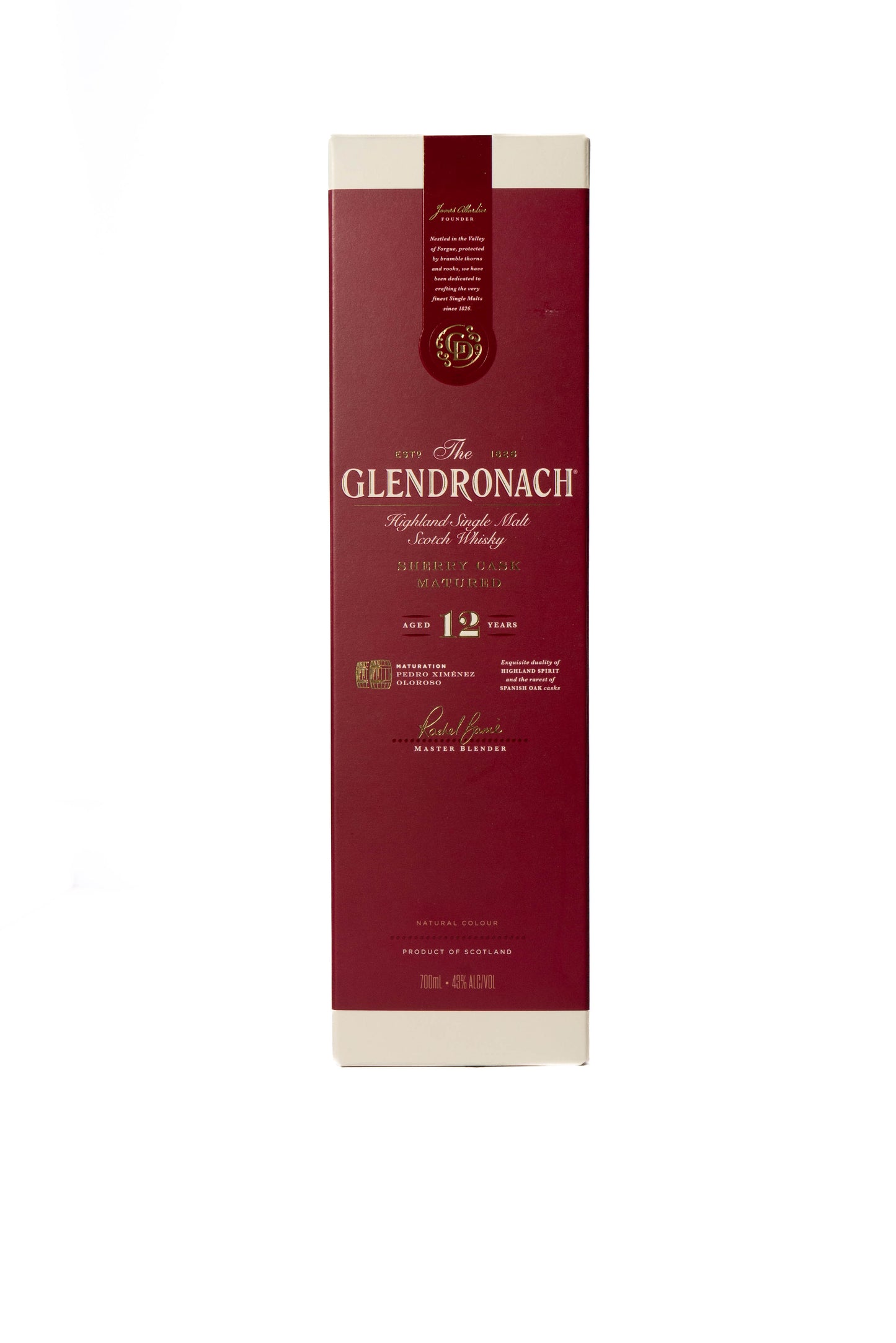 The Glendronach 12YO Single Malt Scotch Whisky - Gift Box-Heritage Wine Store Perth CBD Bottleshop