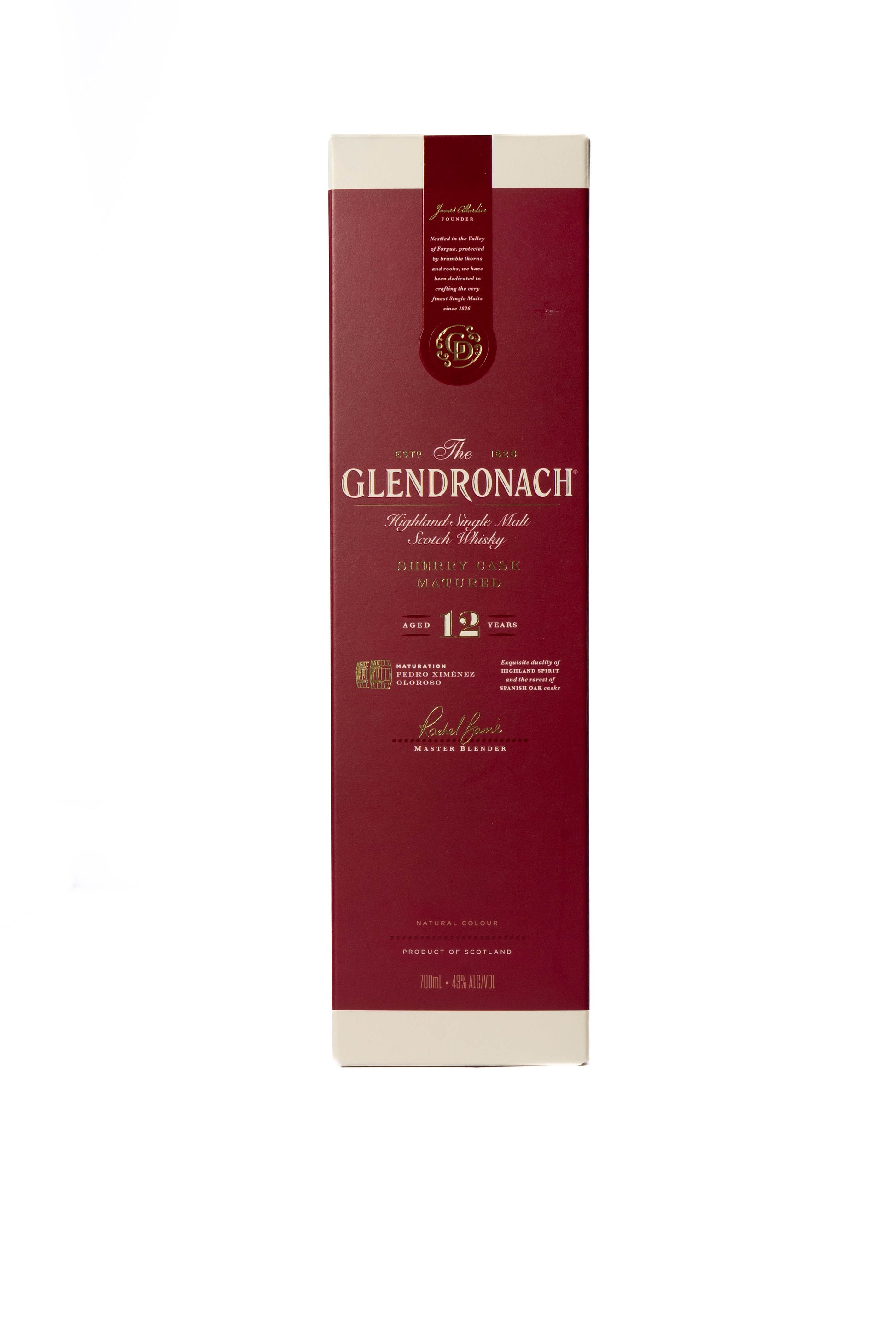 The Glendronach 12YO Single Malt Scotch Whisky - Gift Box-Heritage Wine Store Perth CBD Bottleshop