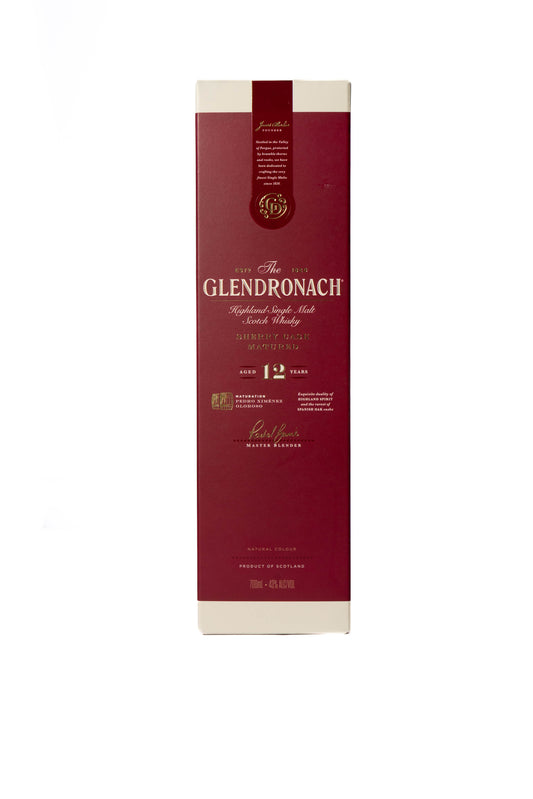 The Glendronach 12YO Single Malt Scotch Whisky - Gift Box-Heritage Wine Store Perth CBD Bottleshop