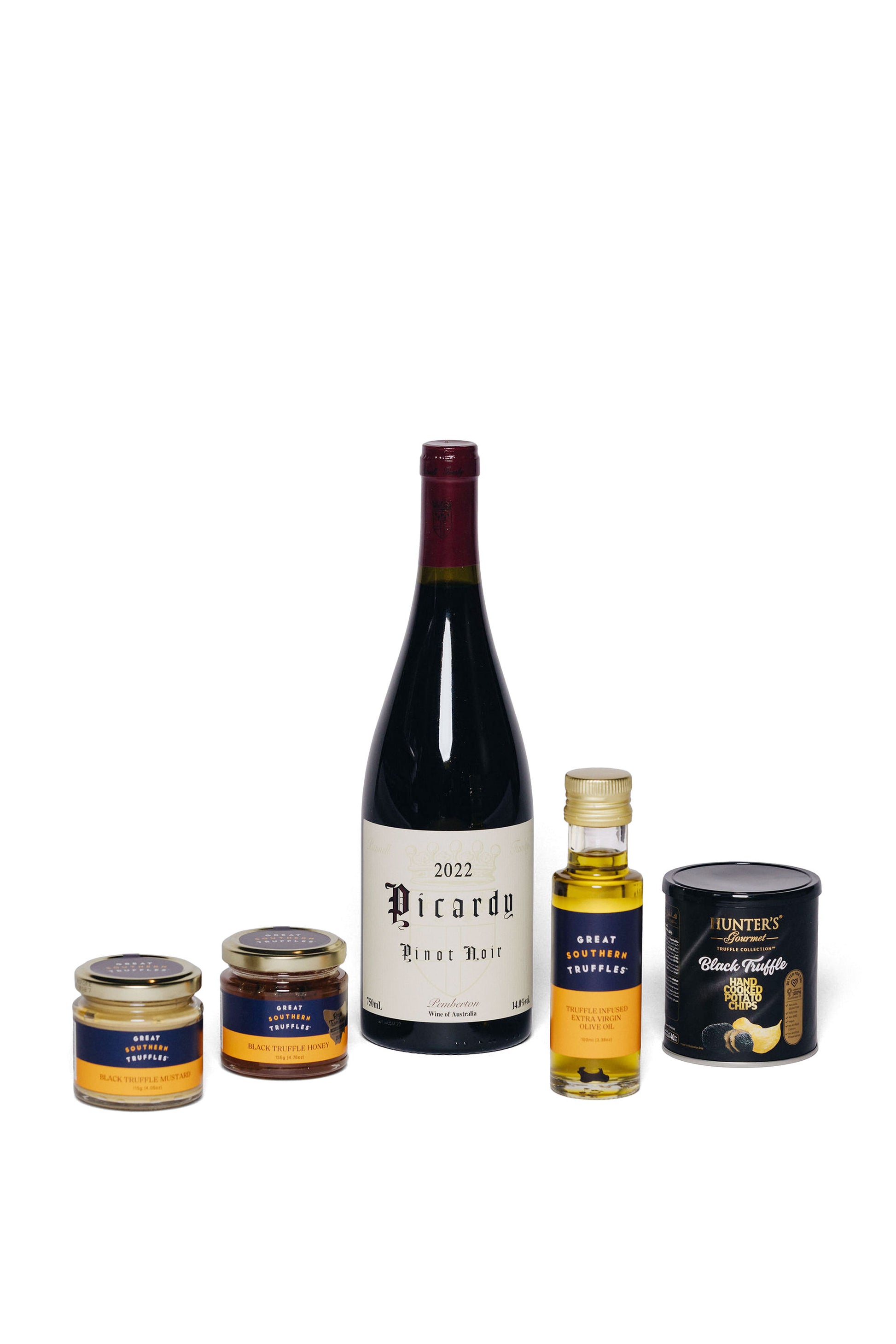 Truffle Lovers + Picardy Pinot Noir - Christmas Gift Hamper-Heritage Wine Store Perth CBD Bottleshop