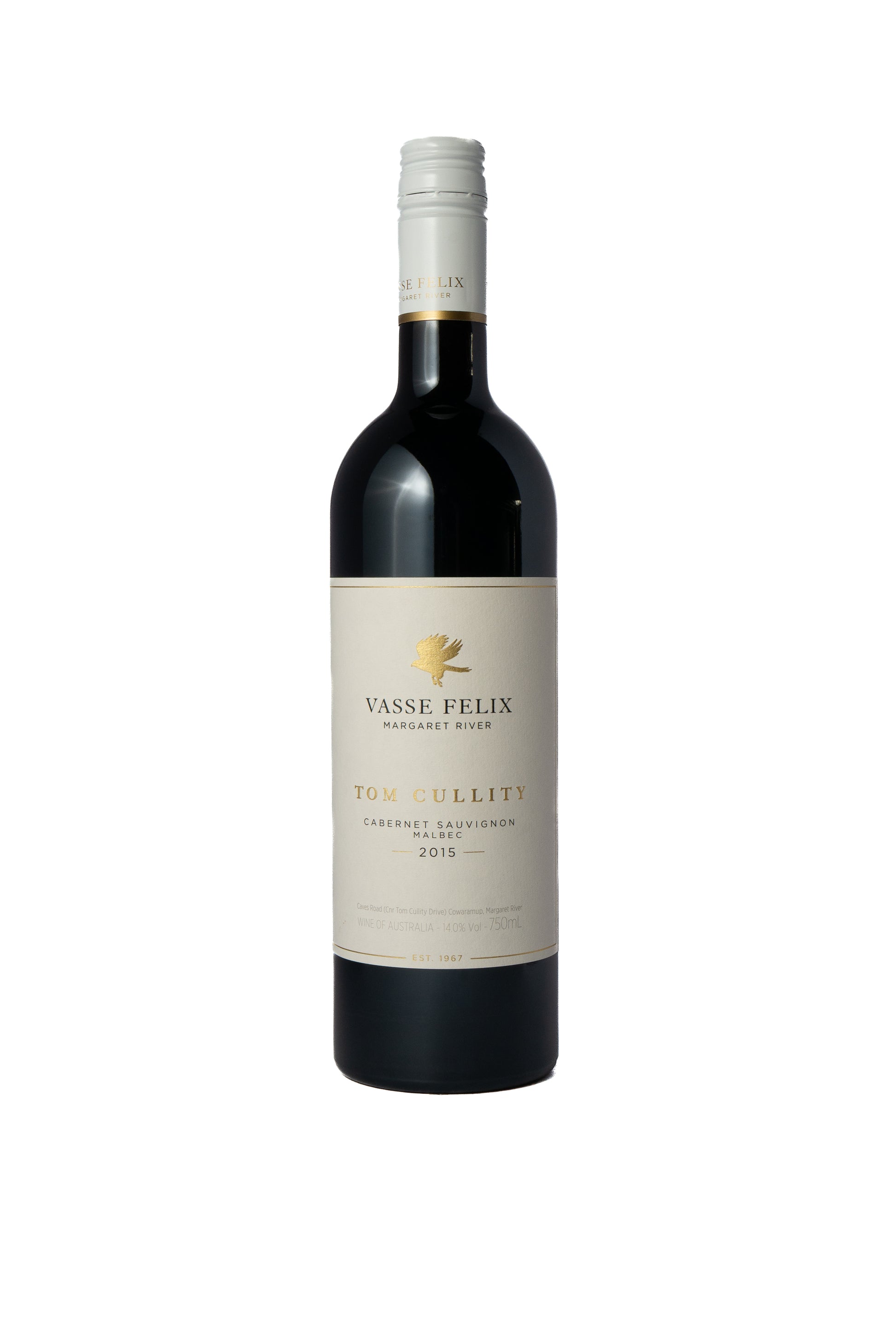 Vasse Felix 'Tom Cullity' Cabernet Sauvignon, Malbec 2015-Heritage Wine Store Perth CBD Bottleshop