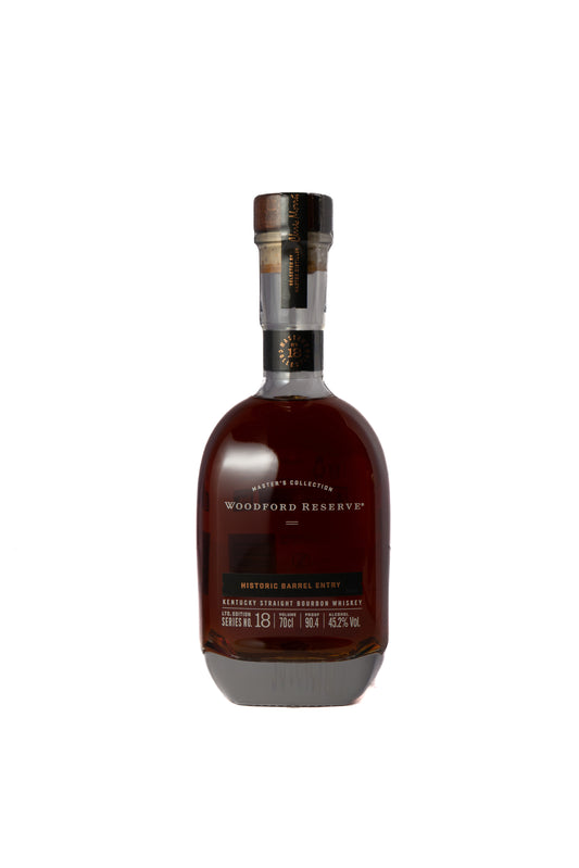 Woodford Reserve 'Masters Collection - Historic Barrel Entry' Kentucky Straight Bourbon Whiskey-Heritage Wine Store Perth CBD Bottleshop